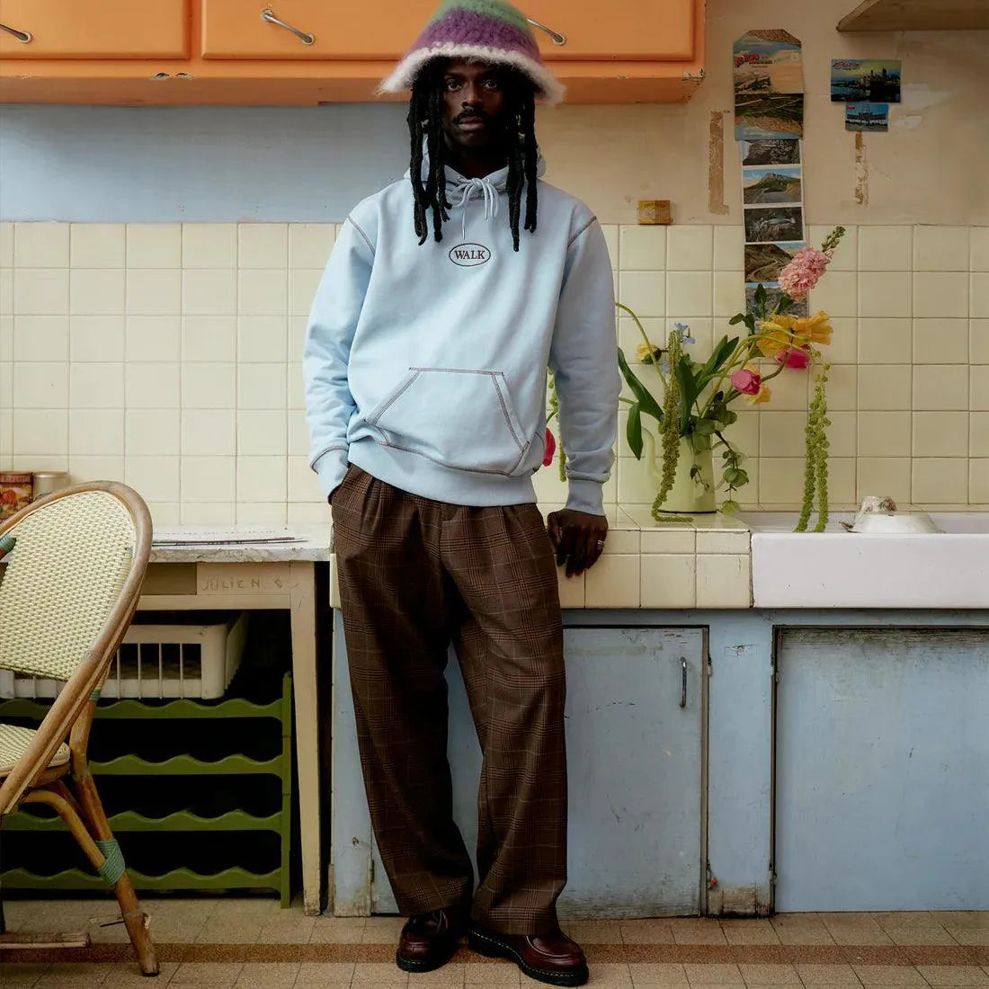 LE PANTALON DE PAPI CARREAUX - HIDEOUT