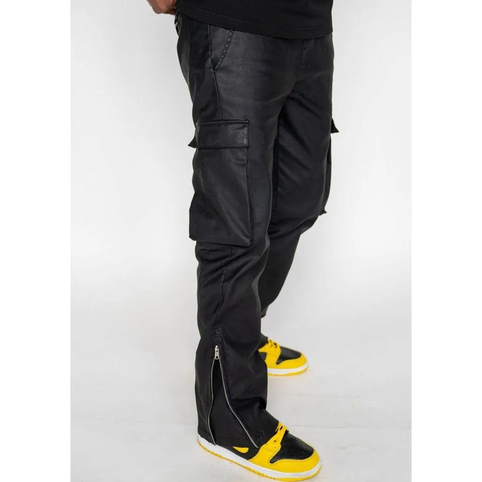 Leather Pant Black - HIDEOUT