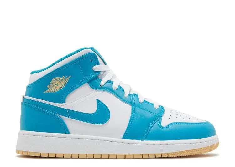 Air Jordan 1 Mid Aquatone (GS) - HIDEOUT