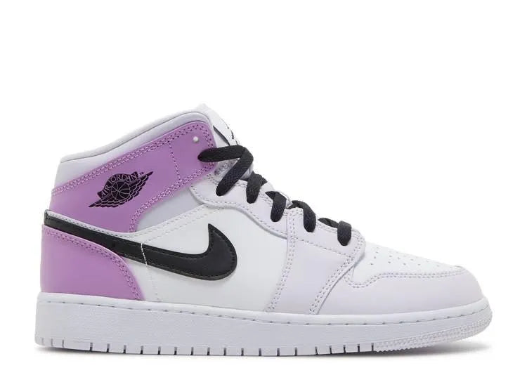 Air Jordan 1 Mid Barely Grape (GS) - HIDEOUT