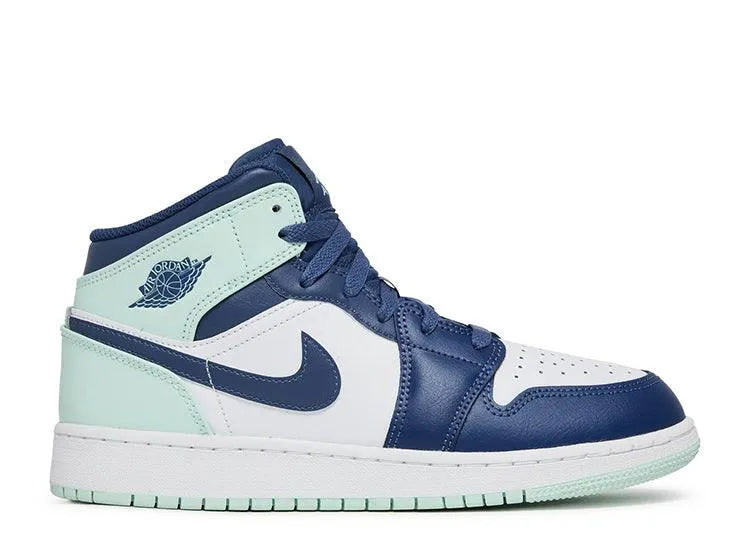 Air Jordan 1 Mid Blue Mint (GS) - HIDEOUT