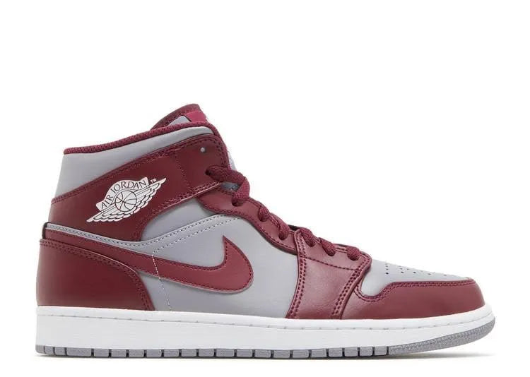Air Jordan 1 Mid Cherrywood Red - HIDEOUT