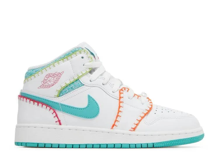 Air Jordan 1 Mid Multi Knit (GS) - HIDEOUT