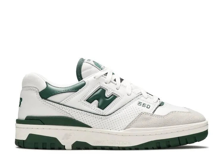 New Balance 550 White Green - HIDEOUT