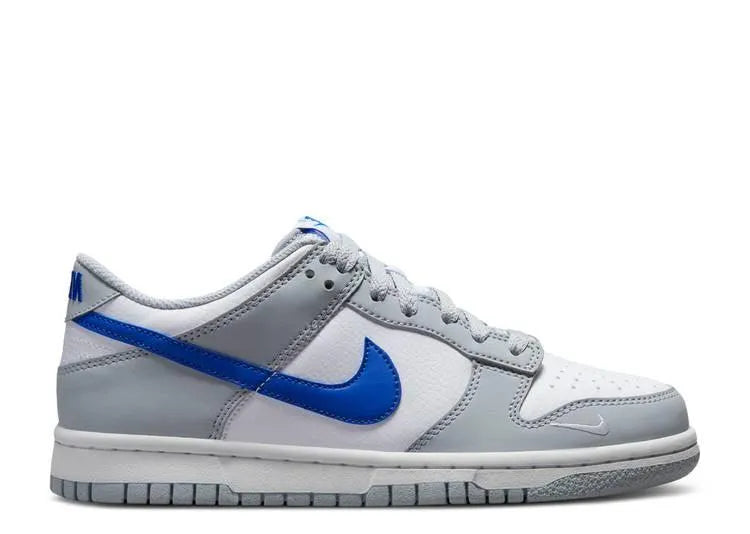 Nike Dunk Low Wolf Grey Royal (GS) - HIDEOUT
