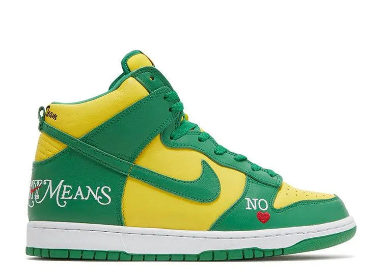 Nike SB Dunk High Supreme Brazil - HIDEOUT
