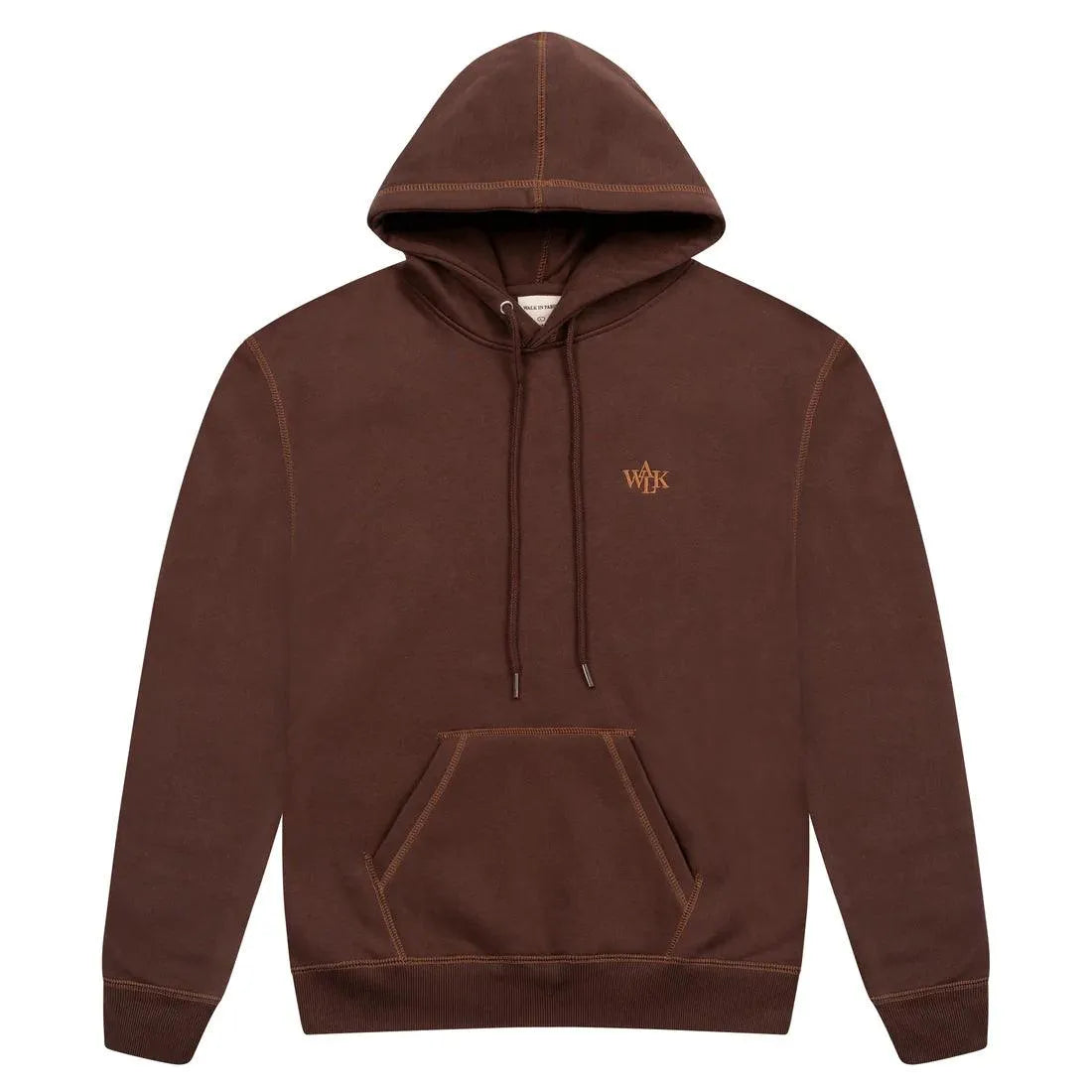 WALK IN PARIS HOODIE SURJET MARRON - HIDEOUT