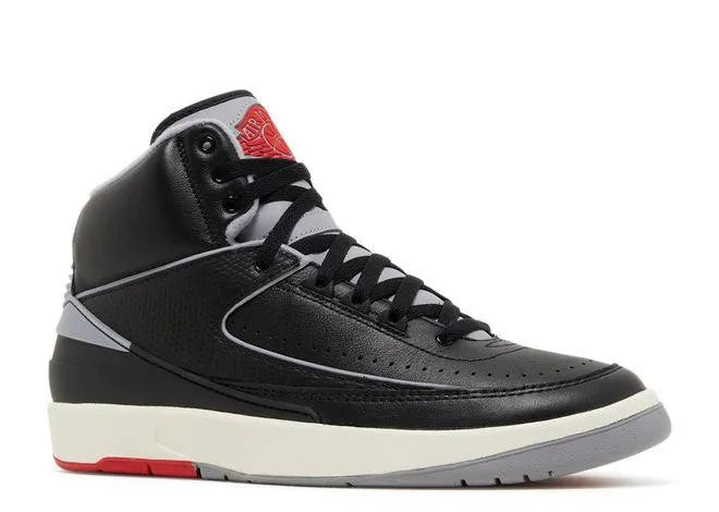 Air Jordan 2 High Retro Black Cement - HIDEOUT
