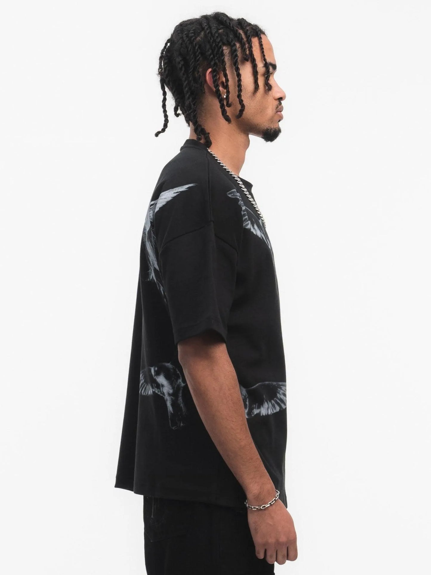 FINELLI Free Birds Black T-Shirt - HIDEOUT