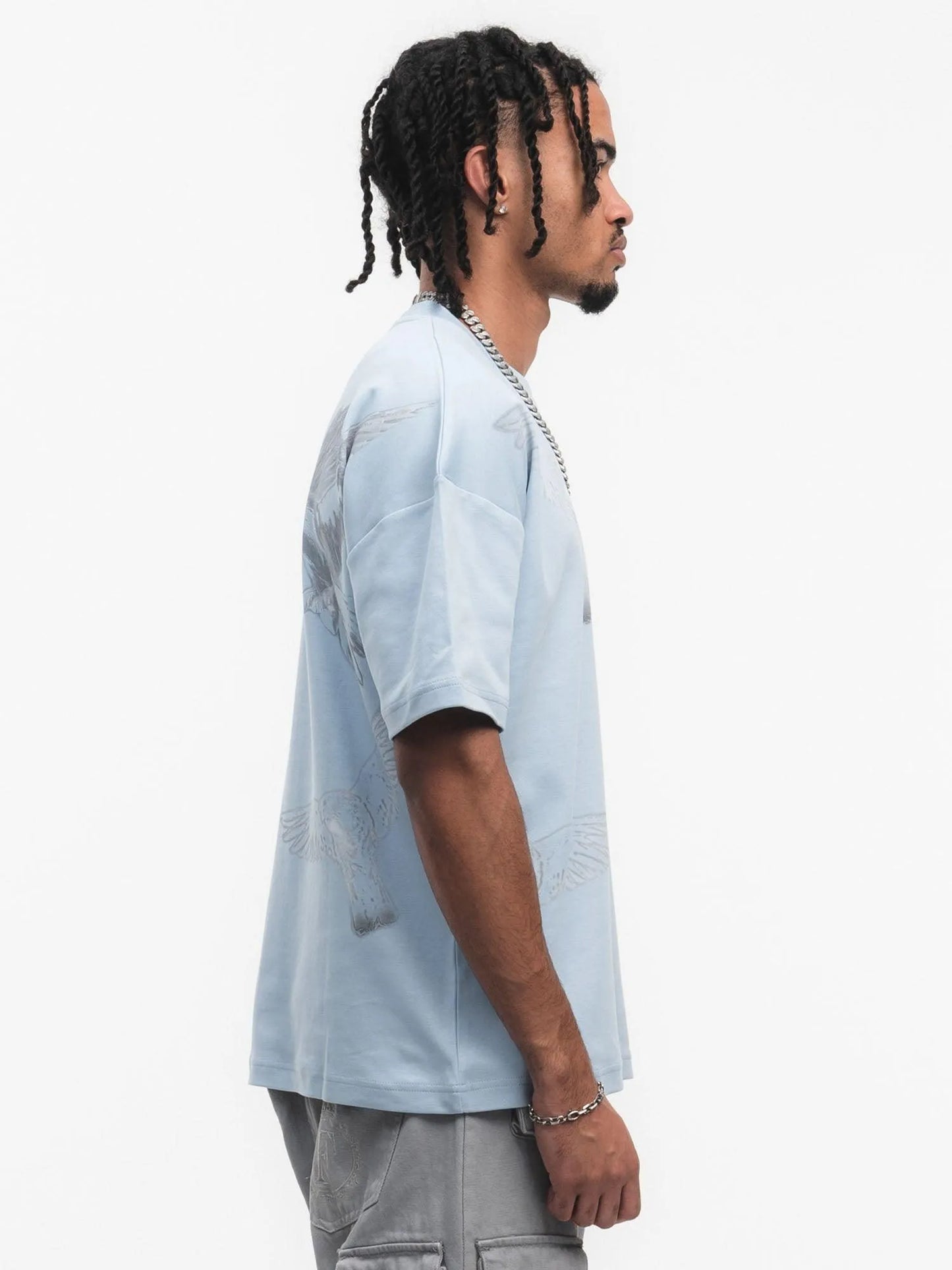 FINELLI Free Birds Blue T-Shirt - HIDEOUT