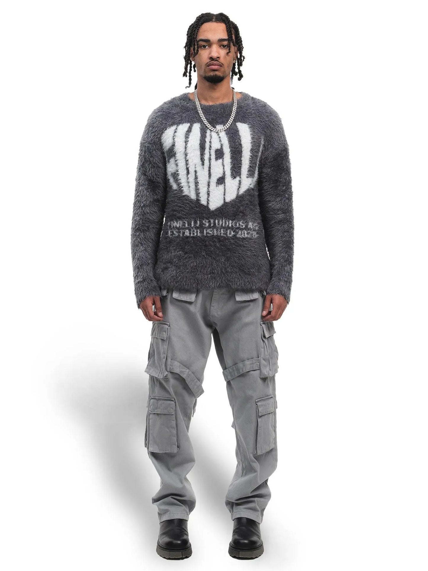 FINELLI Heart Mohair Sweater - HIDEOUT