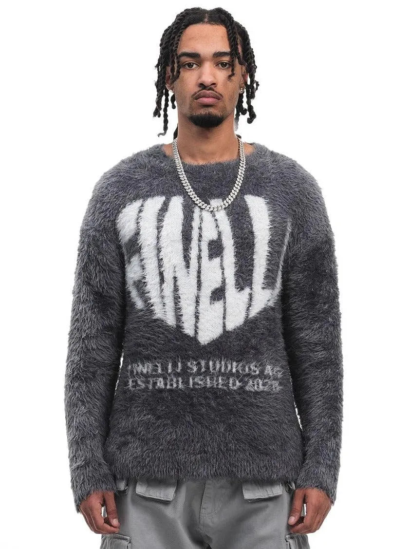 FINELLI Heart Mohair Sweater - HIDEOUT