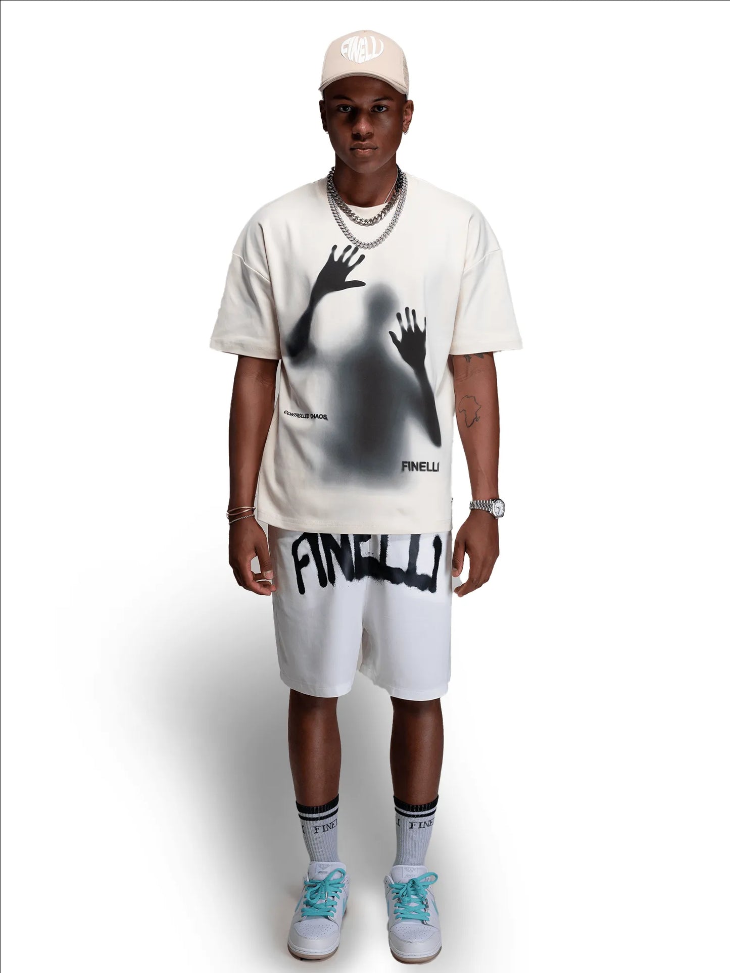 FINELLI Locked Man Artwork T-Shirt - HIDEOUT