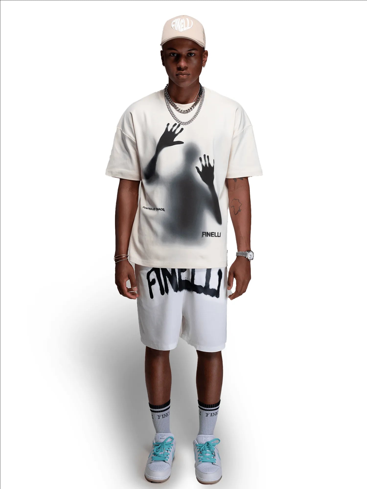 FINELLI Locked Man Artwork T-Shirt - HIDEOUT