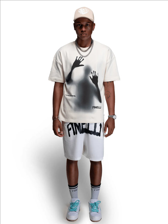 FINELLI Locked Man Artwork T-Shirt