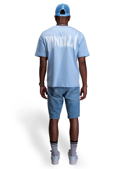 FINELLI T-Shirt Distorted Blue Logo
