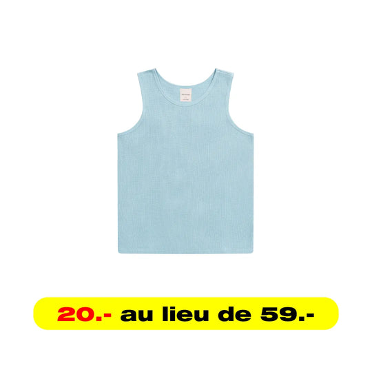 LE DÉBARDEUR BLEU