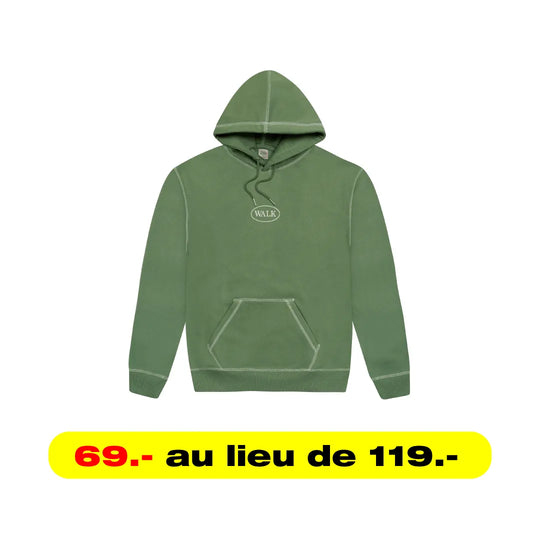 LE HOODIE VERT MOUSSE