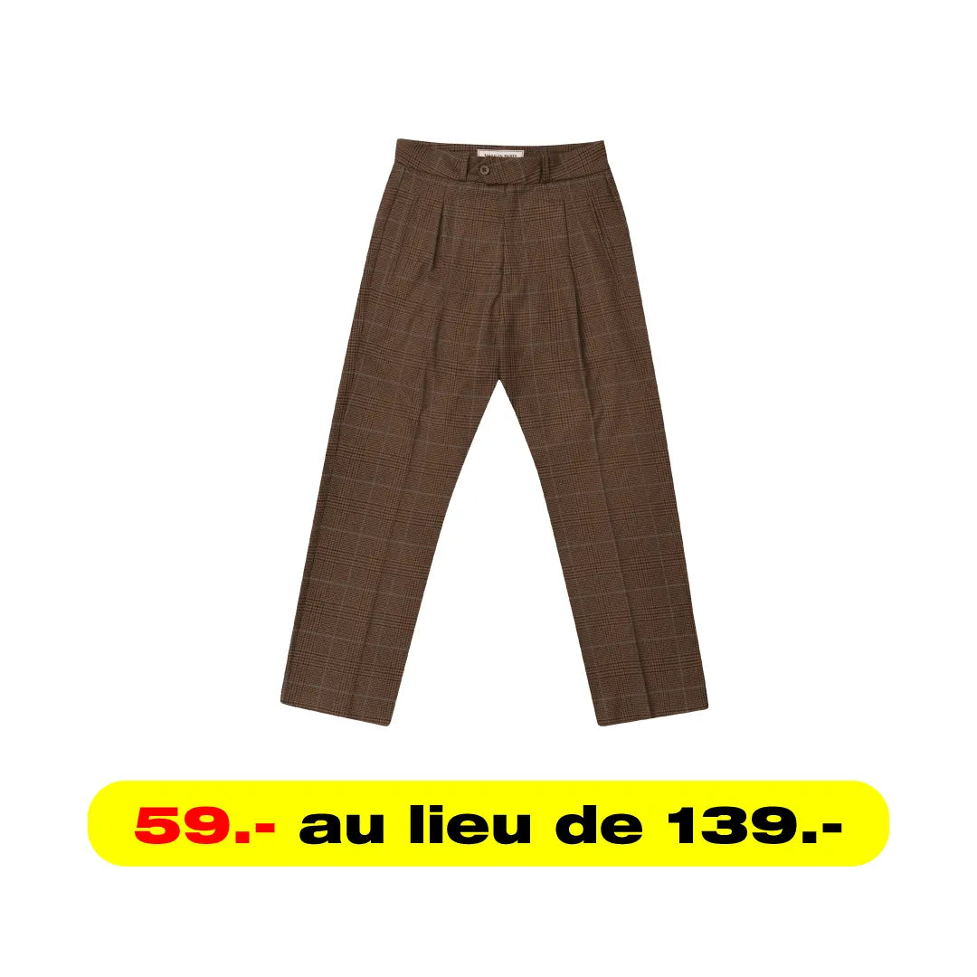 LE PANTALON DE PAPI CARREAUX - HIDEOUT