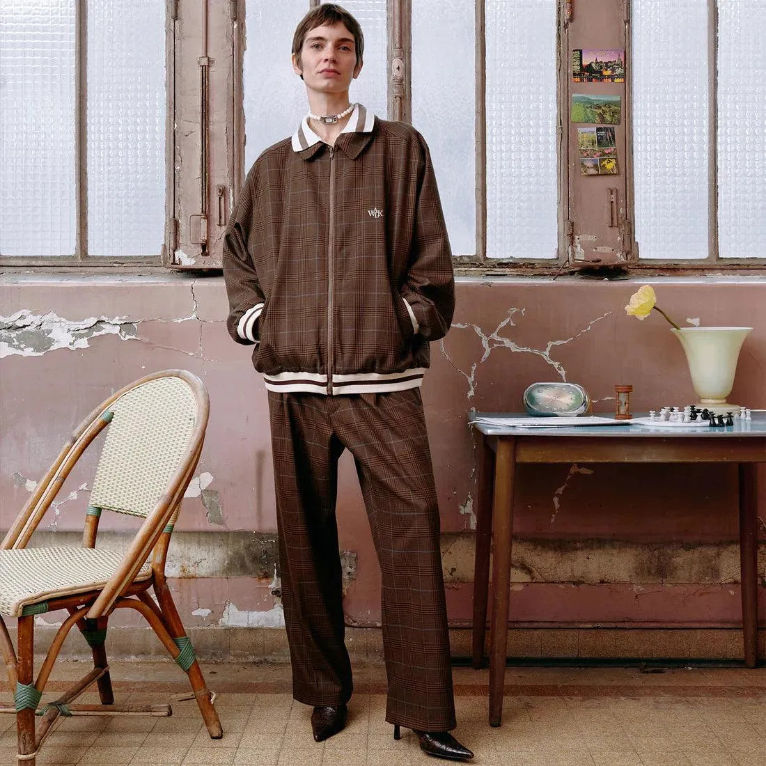 LE PANTALON DE PAPI CARREAUX - HIDEOUT