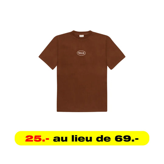LE T-SHIRT CLASSIQUE MARRON