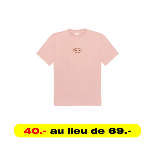 LE T-SHIRT CLASSIQUE ROSE