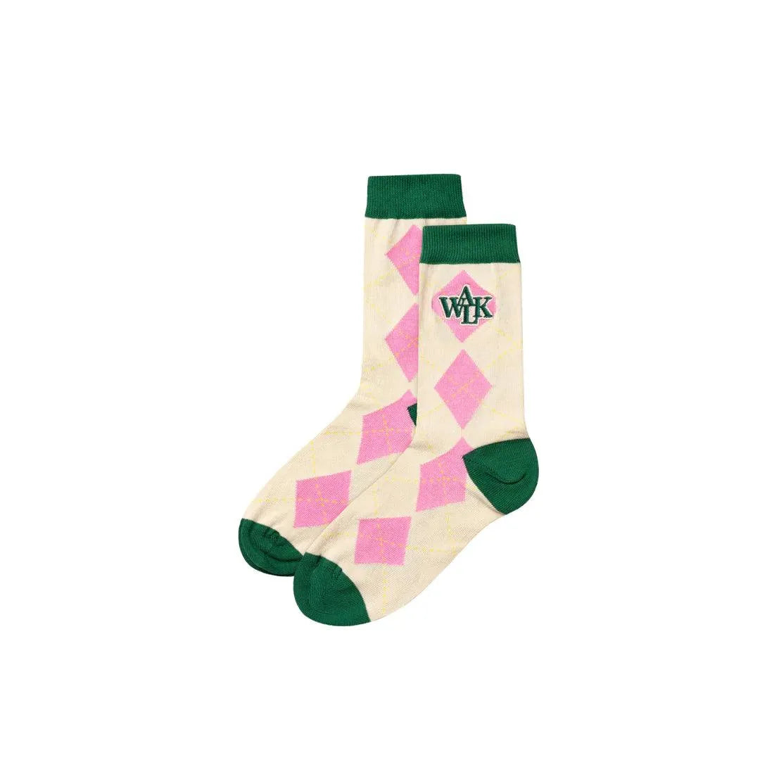 LES CHAUSSETTES JACQUARD ROSES - HIDEOUT