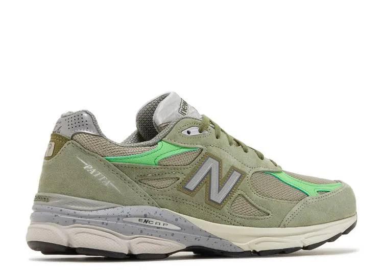 New Balance 990v3 x Patta Green - HIDEOUT