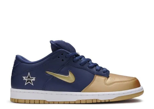 Nike SB Dunk Low Jewel Gold Supreme