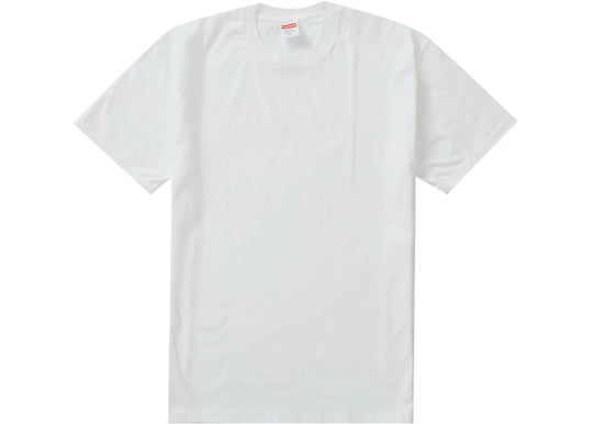 Supreme T Shirt  Box Logo Tonal White
