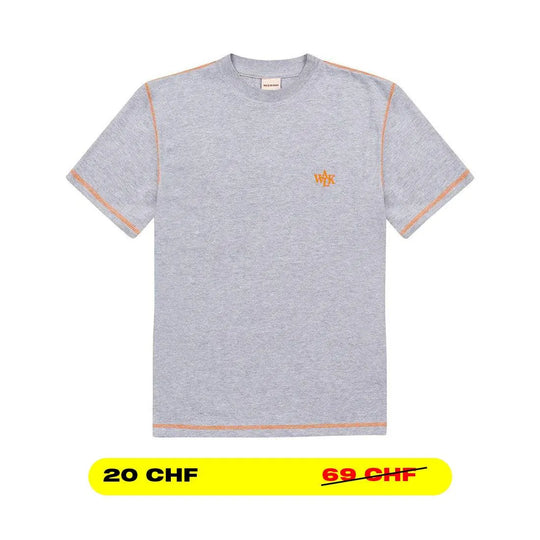 WALK IN PARIS T-SHIRT SURJET GRIS