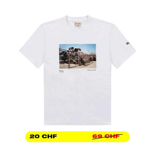 WALK IN PARIS T-SHIRT BLANC NYC