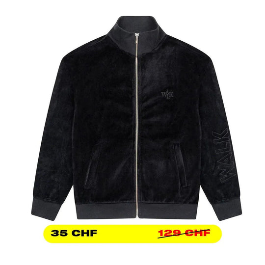 WALK IN PARIS VESTE VELOURS NOIR