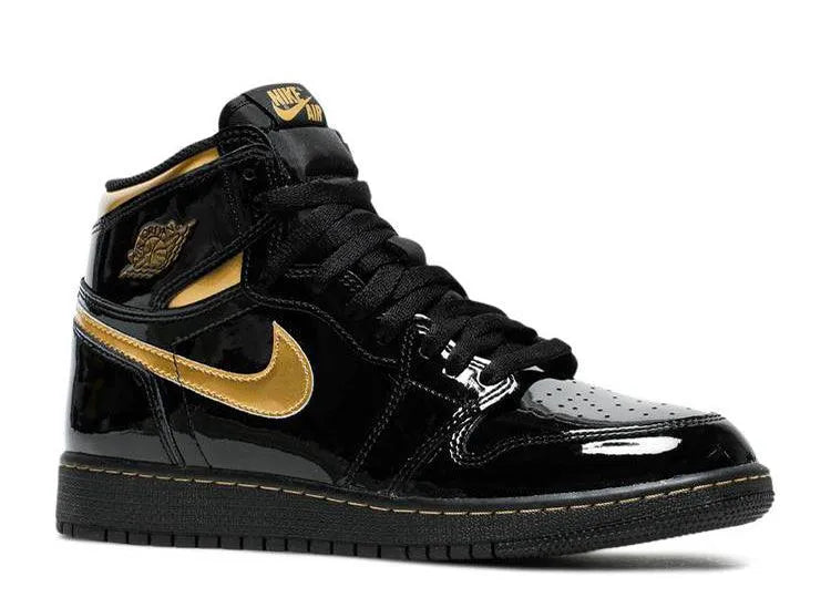 Air Jordan 1 High Black Metallic Gold - HIDEOUT