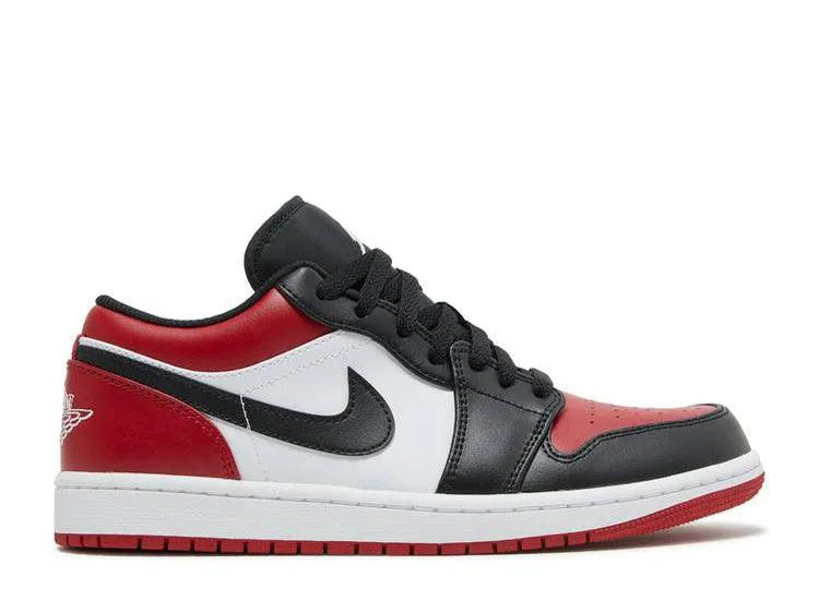 Air Jordan 1 Low Bred Toe - HIDEOUT