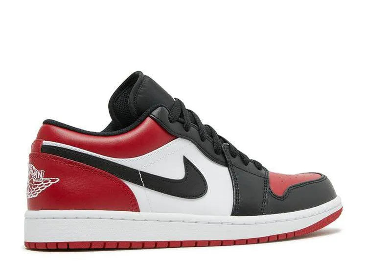 Air Jordan 1 Low Bred Toe - HIDEOUT
