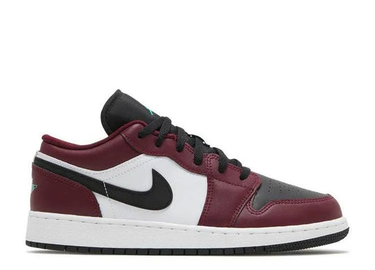 Air Jordan 1 Low Dark Beetroot Roma Green (GS)