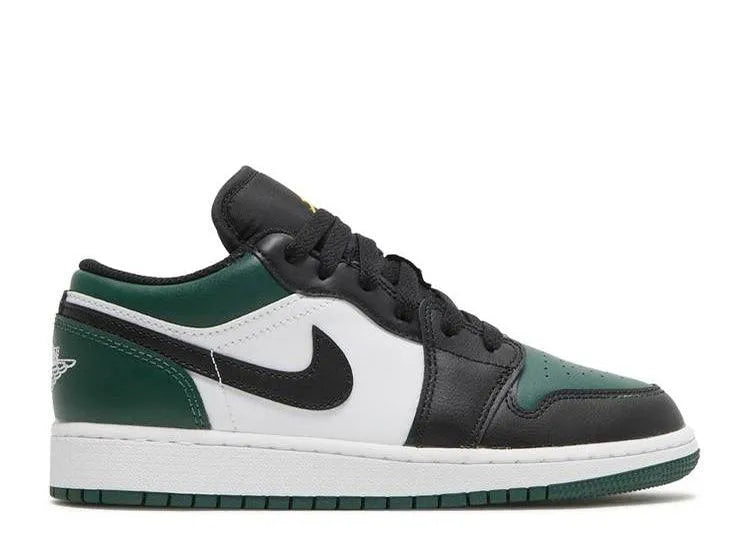 Air Jordan 1 Low Green Toe (GS) - HIDEOUT