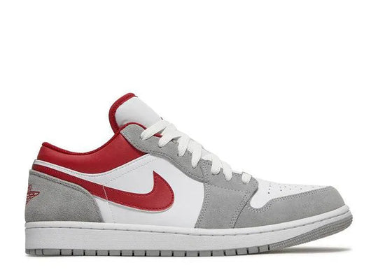 Air Jordan 1 Low Smoke Grey Gym Red