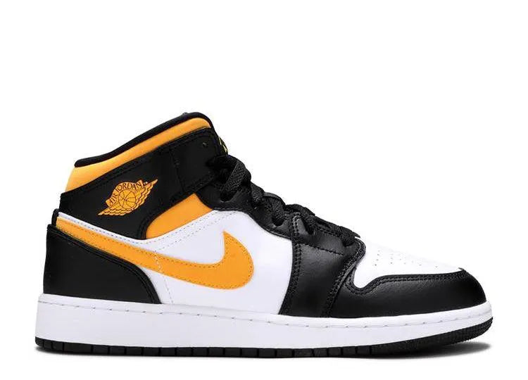 Air Jordan 1 Mid Black University Gold (GS) - HIDEOUT