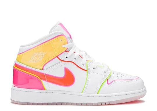 Air Jordan 1 Mid Edge Glow (GS)