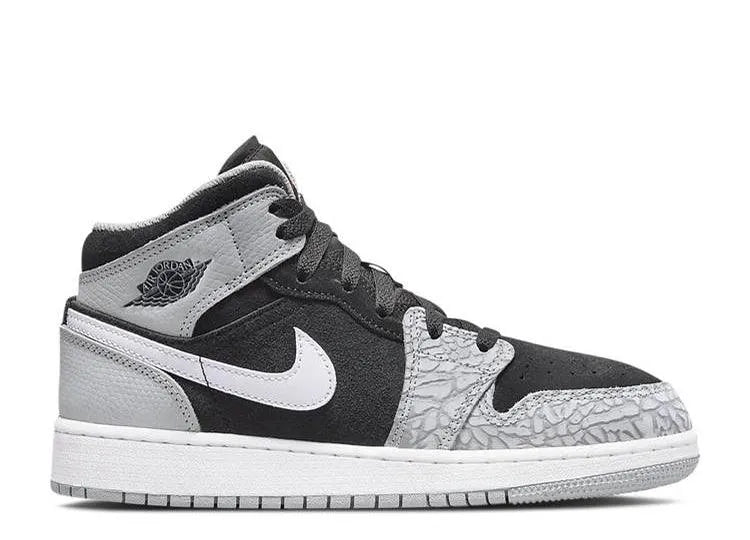 Air Jordan 1 Mid Elephant Toe (GS) - HIDEOUT