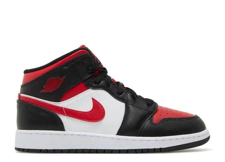Air Jordan 1 Mid Fire Red (GS) - HIDEOUT