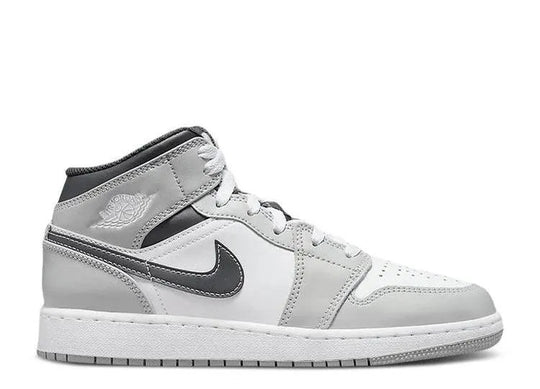 Air Jordan 1 Mid Light Smoke Grey Anthracite (GS)