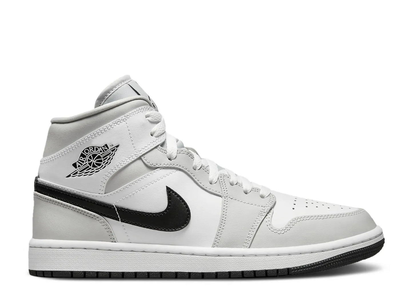 Air Jordan 1 Mid Light Smoke Grey (W) - HIDEOUT