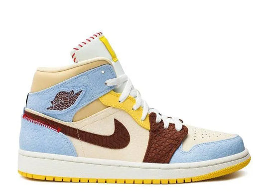 Air Jordan 1 Mid Maison Chateau Rouge