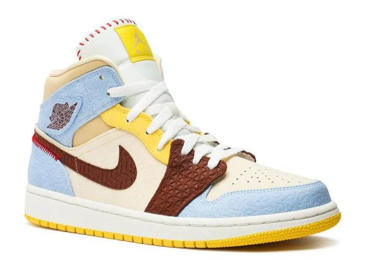 Air Jordan 1 Mid Maison Chateau Rouge - HIDEOUT