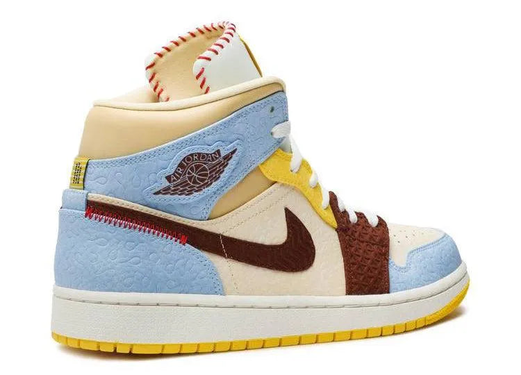 Air Jordan 1 Mid Maison Chateau Rouge - HIDEOUT