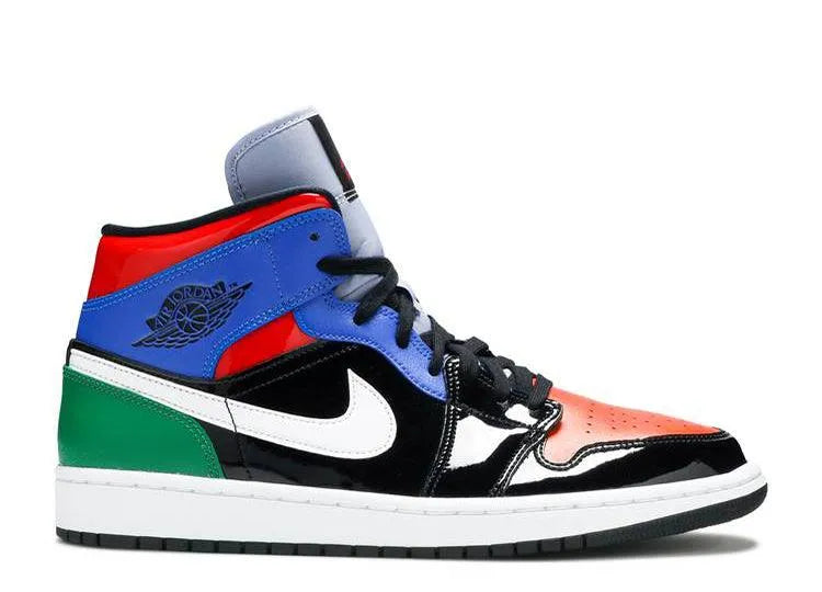 Air Jordan 1 Mid Multi Patent (W) - HIDEOUT