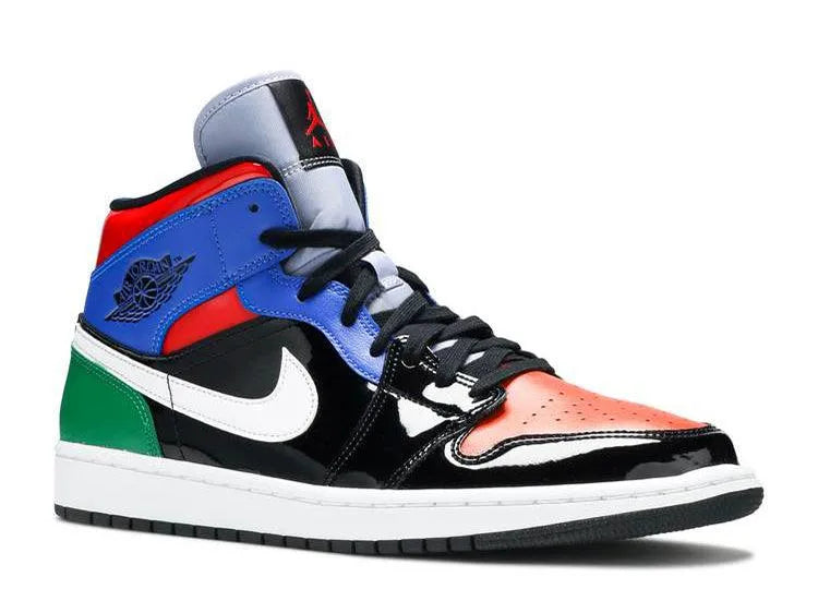 Air Jordan 1 Mid Multi Patent (W) - HIDEOUT